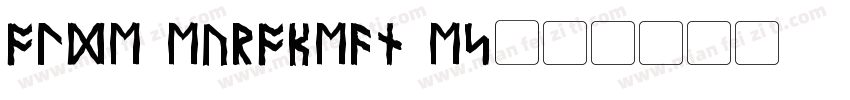 Olde European ES字体转换